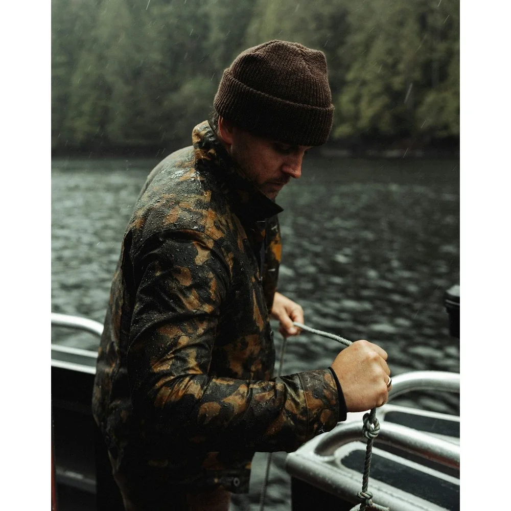 Flint and Tinder Waxed Trucker Jacket Camo Size Large New With Tags